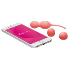   We-Vibe Bloom - venušin kulička s vyměnitelnými závažími - oranžová
