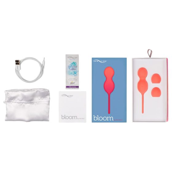 We-Vibe Bloom - Venušiny kuličky s vyměnitelnými závažími (oranžová)