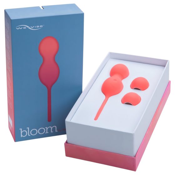 We-Vibe Bloom - Venušiny kuličky s vyměnitelnými závažími (oranžová)