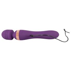Javida Double - masážní vibrátor (fialový)