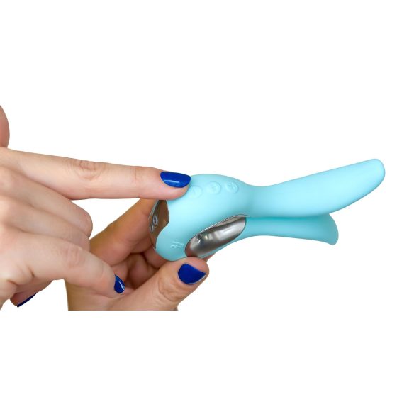 G-vibe Mini - USB silikonový vibrátor (mentolová)