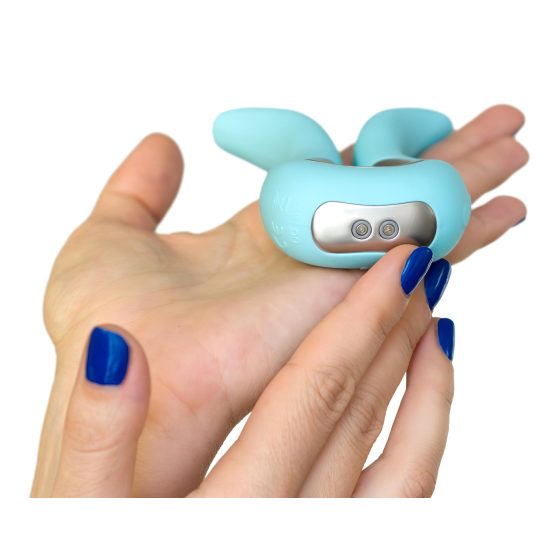 G-vibe Mini - USB silikonový vibrátor (mentolová)