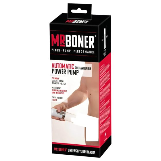 Mister Boner Automatic - automatická akumulátorová pumpa na penis