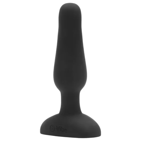 b-Vibe Novice - anální vibrátor pro začátečníky - černý