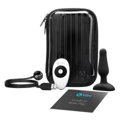   b-Vibe Novice - začátečnický anální vibrátor (černý)