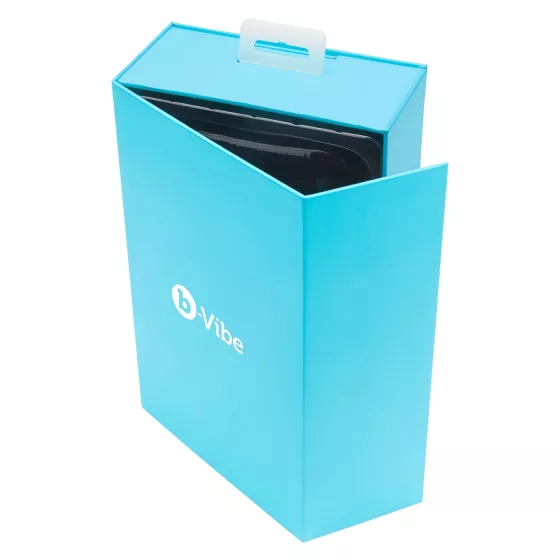 b-Vibe Novice - anální vibrátor pro začátečníky - černý