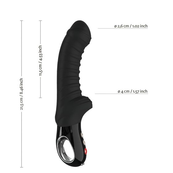 Fun Factory Tiger G5 - vodotěsný vibrátor na bod G (černý)
