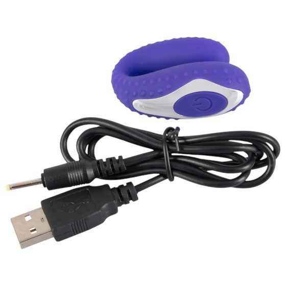 You2Toys - Orální rozkoš - akumulátorový, silikonový vibrátor na ústa (fialový)