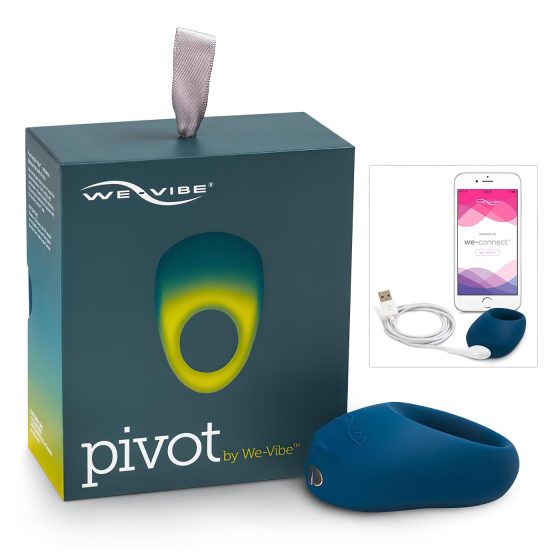 We-Vibe Pivot - dobíjecí, vibrační erekční kroužek (tmavě modrá)