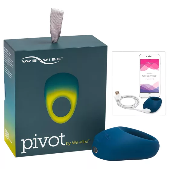 We-Vibe Pivot - vibrační erekční kroužek - nabíjecí - tmavě modrá