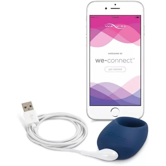 We-Vibe Pivot - vibrační erekční kroužek - nabíjecí - tmavě modrá
