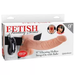  Pipedream - Fetish Strap-on 9 - nasazovací vibrátor (přírodní)