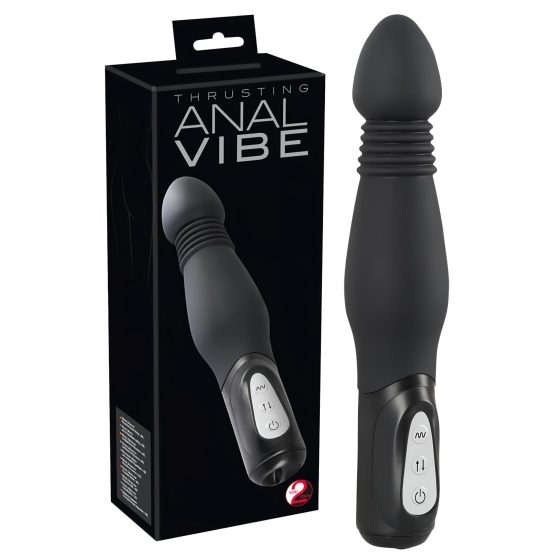 You2Toys - Anal Vibe - pulzující anální vibrátor (černý)