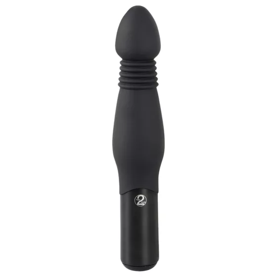 You2Toys - anální vibrátor s pohybem - černý