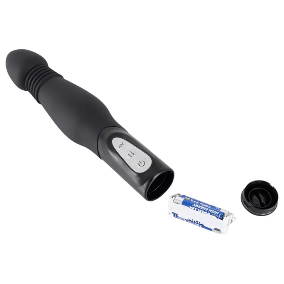 You2Toys - anální vibrátor s pohybem - černý