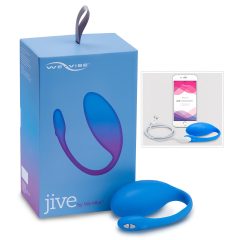   We-Vibe Jive - akumulátorové, chytré vibrační vajíčko (modré)