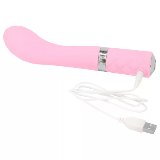 Pillow Talk Sassy - akumulátorový vibrátor na bod G (růžový)