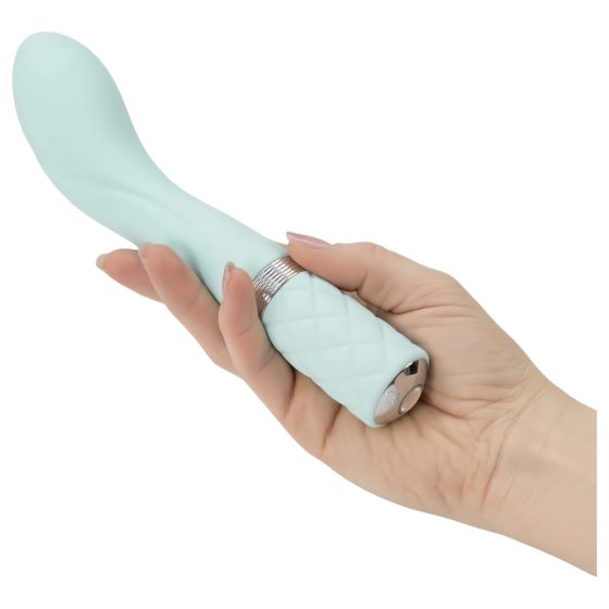 Pillow Talk Sassy - akumulátorový G-bod vibrátor (tyrkysový)