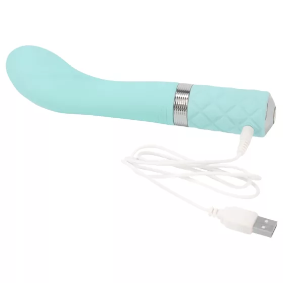 Pillow Talk Sassy - vibrátor na bod G - dobíjecí - tyrkysový