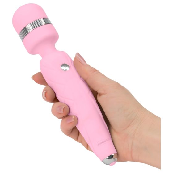 Pillow Talk Cheeky Wand - akumulátorový masážní vibrátor (růžový)