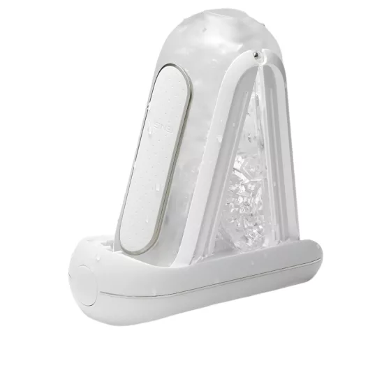 TENGA Flip Zero - vibrační masturbátor - bílý