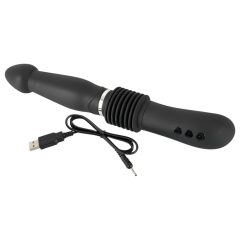   You2Toys - Push it - akumulátorový anální vibrátor (černý)