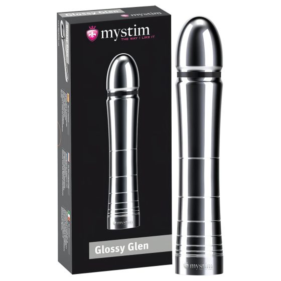 Mystim Lesklý Glen - elektro dildo