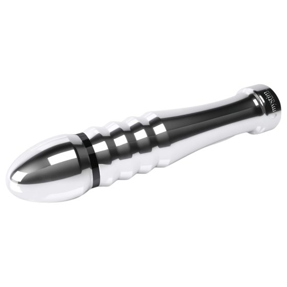 Mystim Funky Fella - žebrované elektro dildo