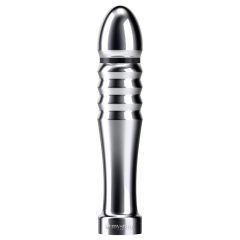 Mystim Funky Fella - žebrované elektro dildo