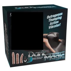 Dark Magic - stroj na sex s postelí na baterky (černý)