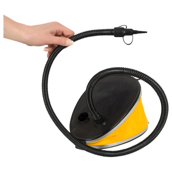 Dark Magic - elektrický sex-stroj s lůžkem (černá)