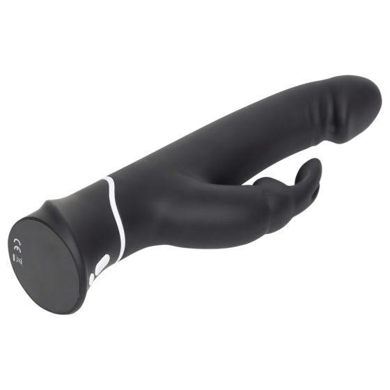 Happyrabbit Realistic - realistický vibrátor s klitorálním stimulátorem, vodotěsný