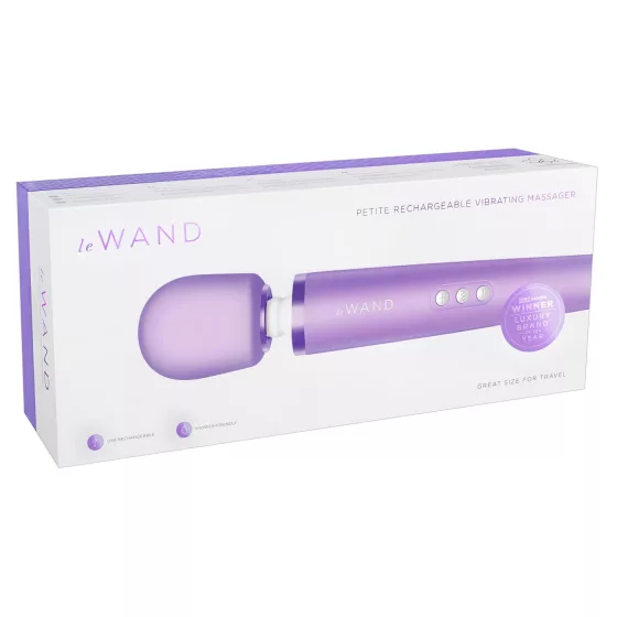 Le Wand Petite - akumulátorový masážní vibrátor - fialový