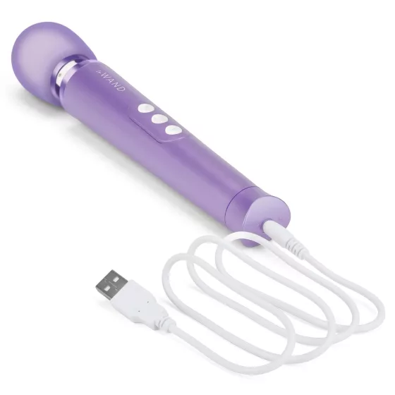 Le Wand Petite - akumulátorový masážní vibrátor - fialový