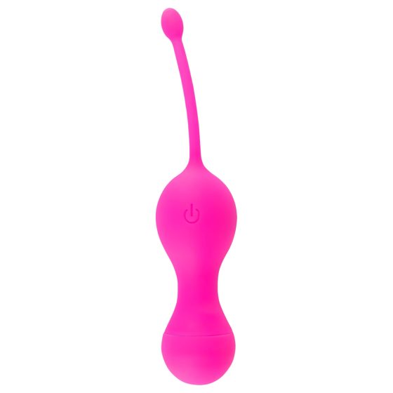 SMILE Love Balls - akumulátorové růžové vibrační vejce s dálkovým ovládáním