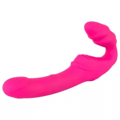   You2Toys - Double2Teaser - připínací vibrátor bez popruhů (růžový)