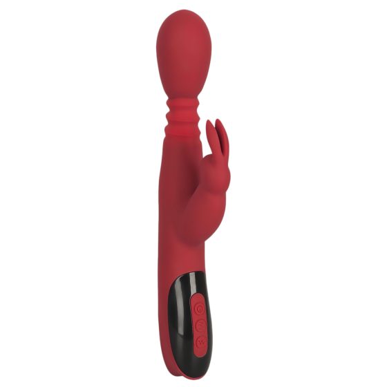 You2Toys Masér - pohybový, vyhřívaný vibrátor na bod G (červený)
