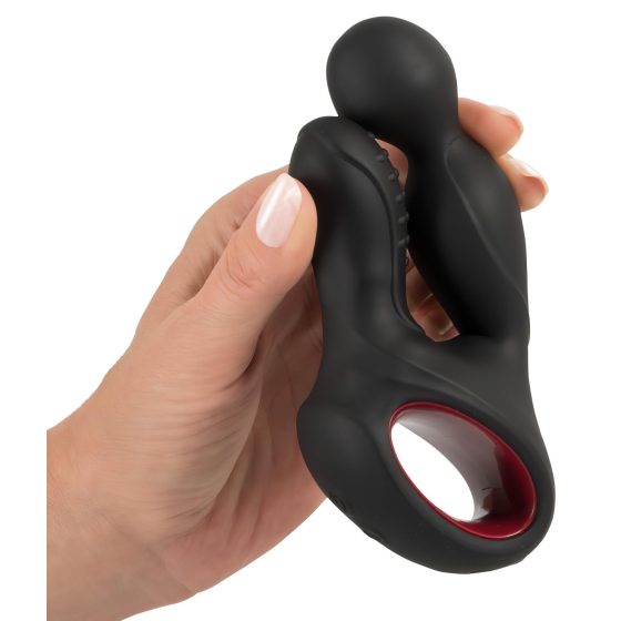 You2Toys Masážní strojek - rotační, hřejivý prostatický vibrátor (černý)