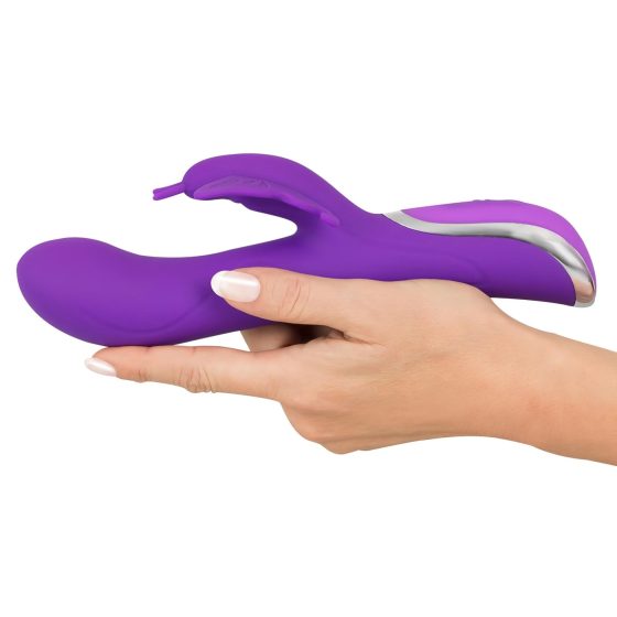 SMILE Rotující Turbo - rotační vibrátor s klitorálním ramenem (fialový)
