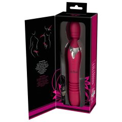 Javida Thrusting - 3v1 masážní vibrátor (červený)