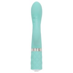   Pillow Talk Kinky - akumulátorový, 2 motorový G-bod vibrátor (tyrkysový)