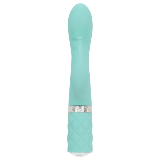 Pillow Talk Kinky - akumulátorový, 2 motorový G-bod vibrátor (tyrkysový)