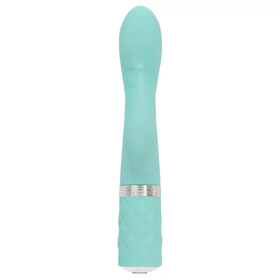 / Pillow Talk Kinky - akumulátorový, dvoumotorový vibrátor na bod G (tyrkysový)