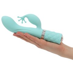   Pillow Talk Kinky - akumulátorový, 2 motorový G-bod vibrátor (tyrkysový)