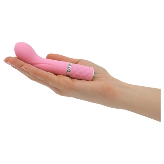 Pillow Talk Racy - akumulátorový, úzký vibrátor na bod G (růžový)