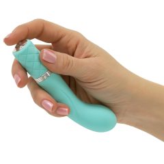   Pillow Talk Racy - nabíjecí, štíhlý vibrátor na G-bod (tyrkysový)