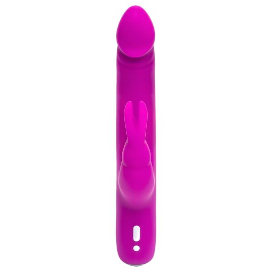 Happyrabbit Realistic Slim - akumulátorový, klitorální vibrátor (fialový)
