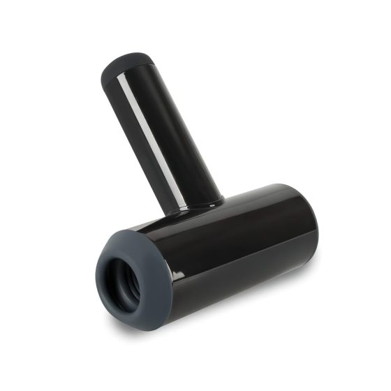 Rebel - masturbátor s vibrací a pohybem nahoru a dolů - akumulátor, černý