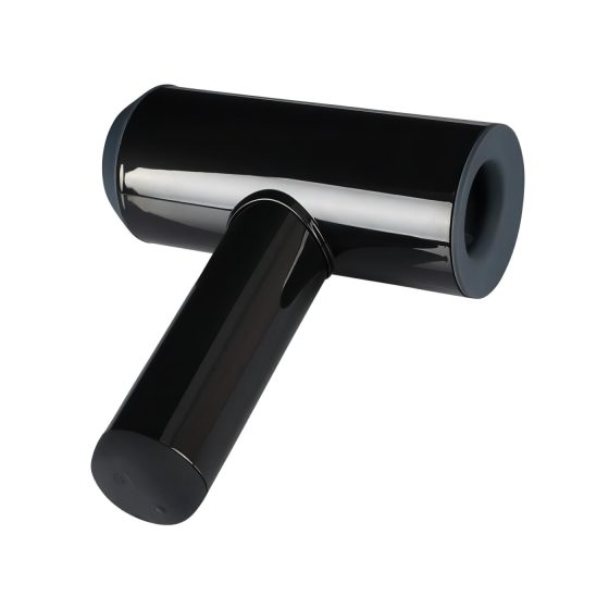 Rebel - masturbátor s vibrací a pohybem nahoru a dolů - akumulátor, černý