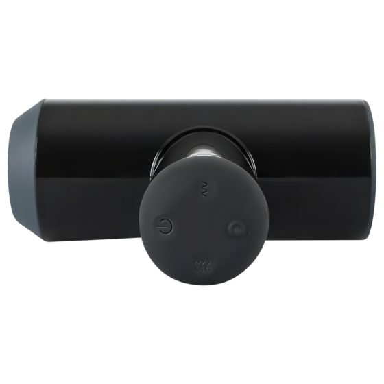 Rebel - masturbátor s vibrací a pohybem nahoru a dolů - akumulátor, černý